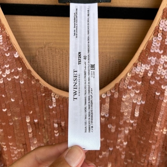 Sequin top. Small - Picture 3 of 8